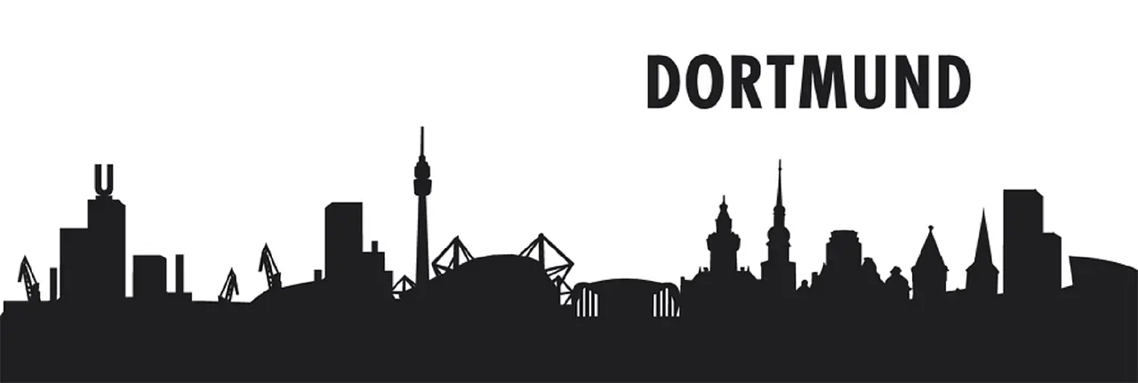 Skyline von Dortmund – 24-Stunden-Pflege in Dortmund